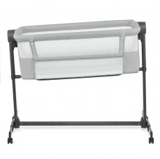 Приставне ліжечко-люлька Kinderkraft Neste Up 2 Light Grey